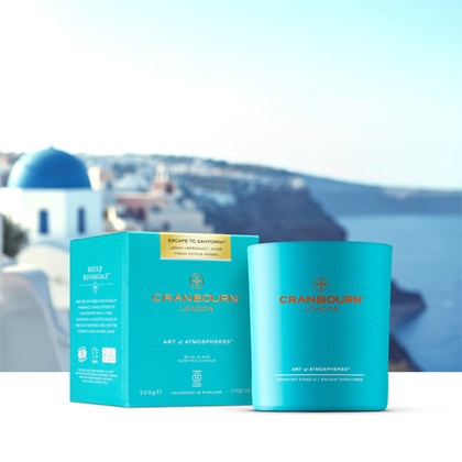 220G Cranbourn Escape to Santorini Candle  2 of 5 