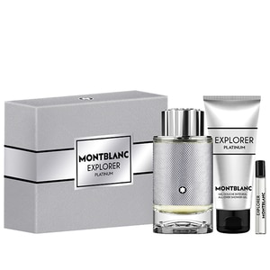 100ML Montblanc Explorer Platinum Eau de Parfum Gift Set  1 of 2 