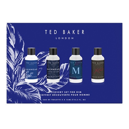 4X15ML Ted Baker Miniature Icon For Him Eau de Toilette Spray Gift Set  4 of 4 