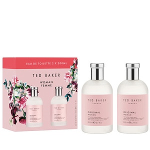 2X200ML Ted Baker Woman Eau de Toilette Spray 