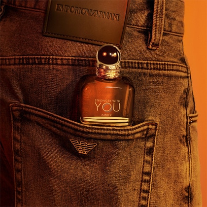 100ML Armani Stronger With You Amber Eau de Parfum Spray  3 of 5 