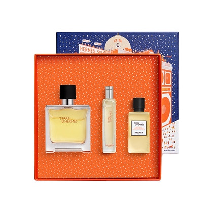 75ML HERMÈS Terre d'Hermès Parfum Spray Gift Set  2 of 3 