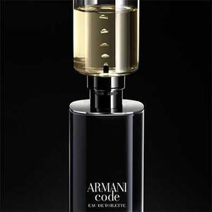 Armani Code Eau De Toilette Refillable Spray 