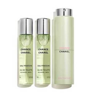 3X20ML CHANEL CHANCE EAU FRAÎCHE Eau de Toilette Twist and Spray  1 of 2 