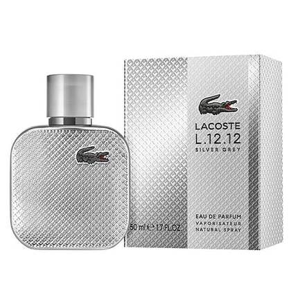 50ML Lacoste L.12.12 Silver Grey Eau de Parfum Spray  2 of 3 