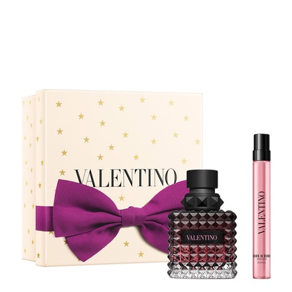 50ML Valentino Born In Roma Donna Intense For Her Eau de Parfum Spray Gift Set  1 of 2 