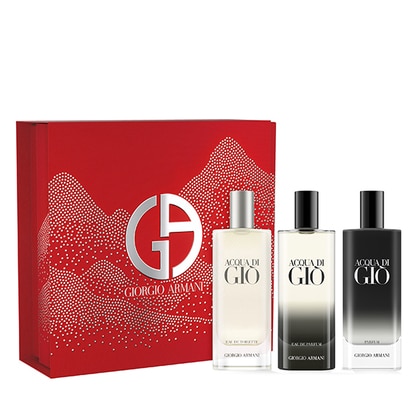 Armani miniature aftershave sets on sale