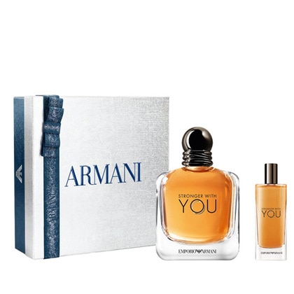 100ML Armani Stronger With You Eau de Toilette Gift Set for him  