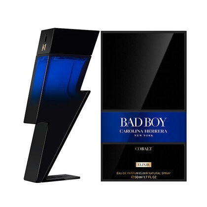 50ML Carolina Herrera Bad Boy Cobalt Elixir UNKNOWN for him  2 of 6 