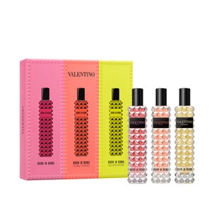 3X15ML Valentino Born In Roma Donna For Her Eau de Parfum Gift Set  1 of 2 