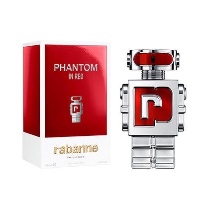 100ML Rabanne Phantom In Red Elixir Parfum Spray  2 of 5 