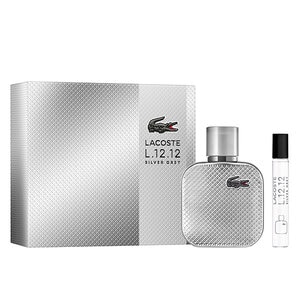 50ML Lacoste L.12.12 Silver Grey Eau de Parfum Spray Xmas gift set  1 of 1 
