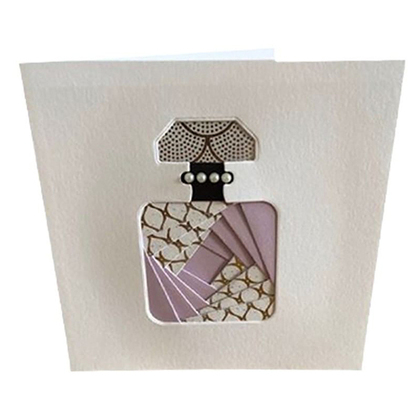  undefined Perfume Bottle Greeting Card  1 of 1 