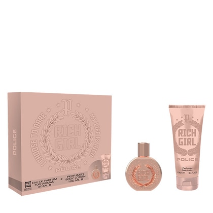 30ML Police Rich Girl Eau de Parfum Spray Xmas gift set 1 of 1