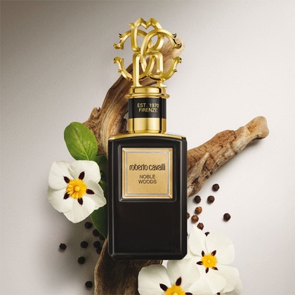 100ML Roberto Cavalli Gold Collection Noble Woods Eau de Parfum Spray  3 of 3 