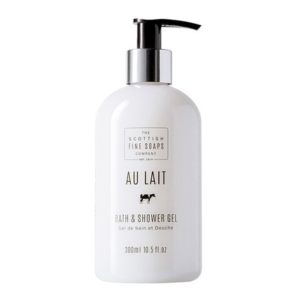 300ML Scottish Fine Soaps Au Lait Shower Gel   1 of 1 