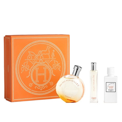 50ML HERMÈS Eau des Merveilles Eau de Toilette Gift Set  1 of 3 