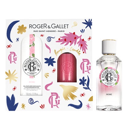 100ML Roger & Gallet Rose Eau Fraîche Eau de Toilette Gift Set  1 of 2 