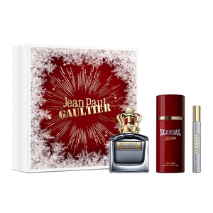 100ML Jean Paul Gaultier Scandal Pour Homme Eau de Toilette Gift Set  1 of 2 