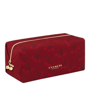 Coach Coach Cherry Toiletry Pouch Gift With Purchase