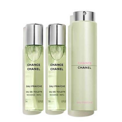 3X20ML CHANEL CHANCE EAU FRAÎCHE Eau de Toilette Twist and Spray  1 of 1 