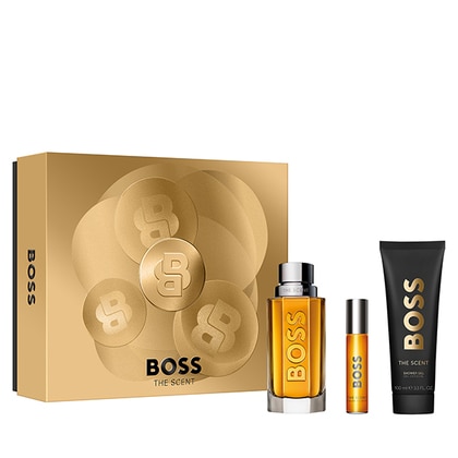 100ML HUGO BOSS Boss The Scent Eau de Toilette Spray Xmas gift set  1 of 6 