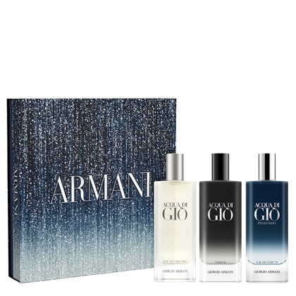 3X15ML Armani Acqua Di Gio Discovery Set Eau de Toilette Spray Xmas gift set  1 of 5 