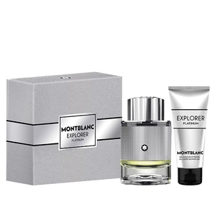 60ML Montblanc Explorer Platinum Eau de Parfum Gift Set  1 of 2 