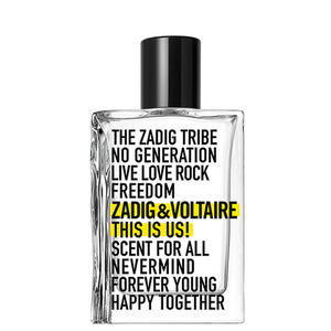 50ML Zadig & Voltaire This is Us! Eau de Toilette Spray  1 of 1 