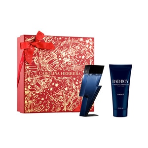 50ML Carolina Herrera Bad Boy Cobalt Eau de Parfum Spray Gift Set  
