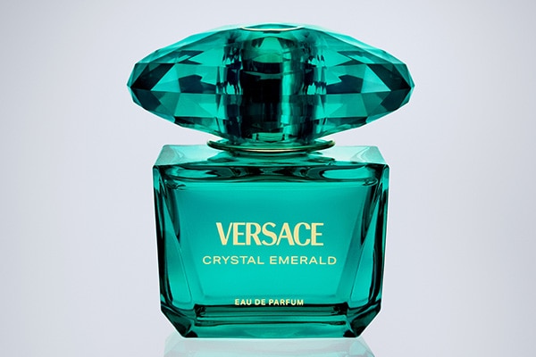 Versace Crystal Emerald Model Shot