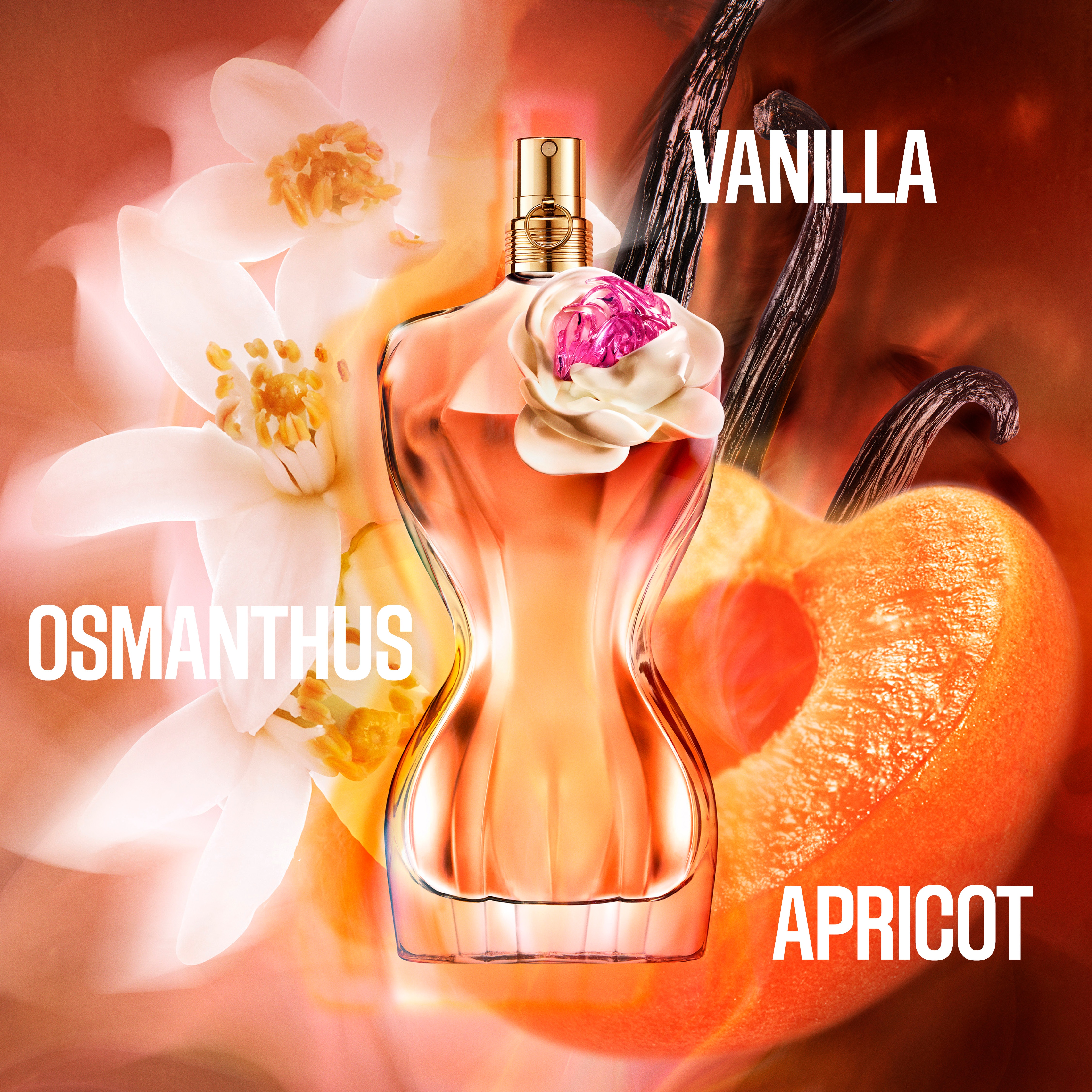 Bottle lifestyle with scents