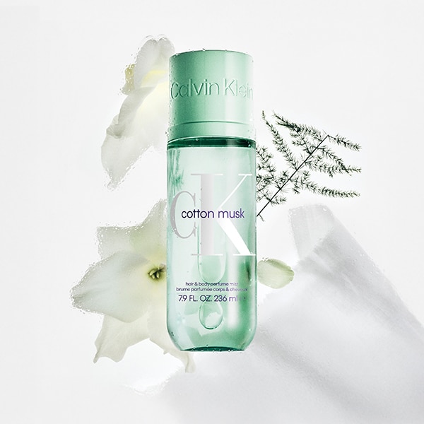 CK cotton musk hair and body mist