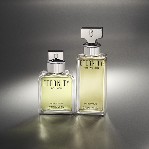 Eternity for him and her bottle shot