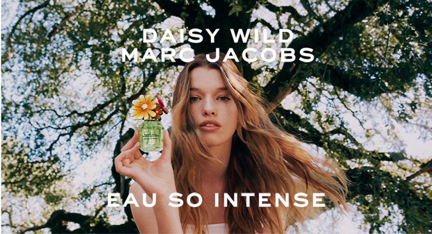 Marc Jacobs Daisy Wild Eau So Intense Hero Banner