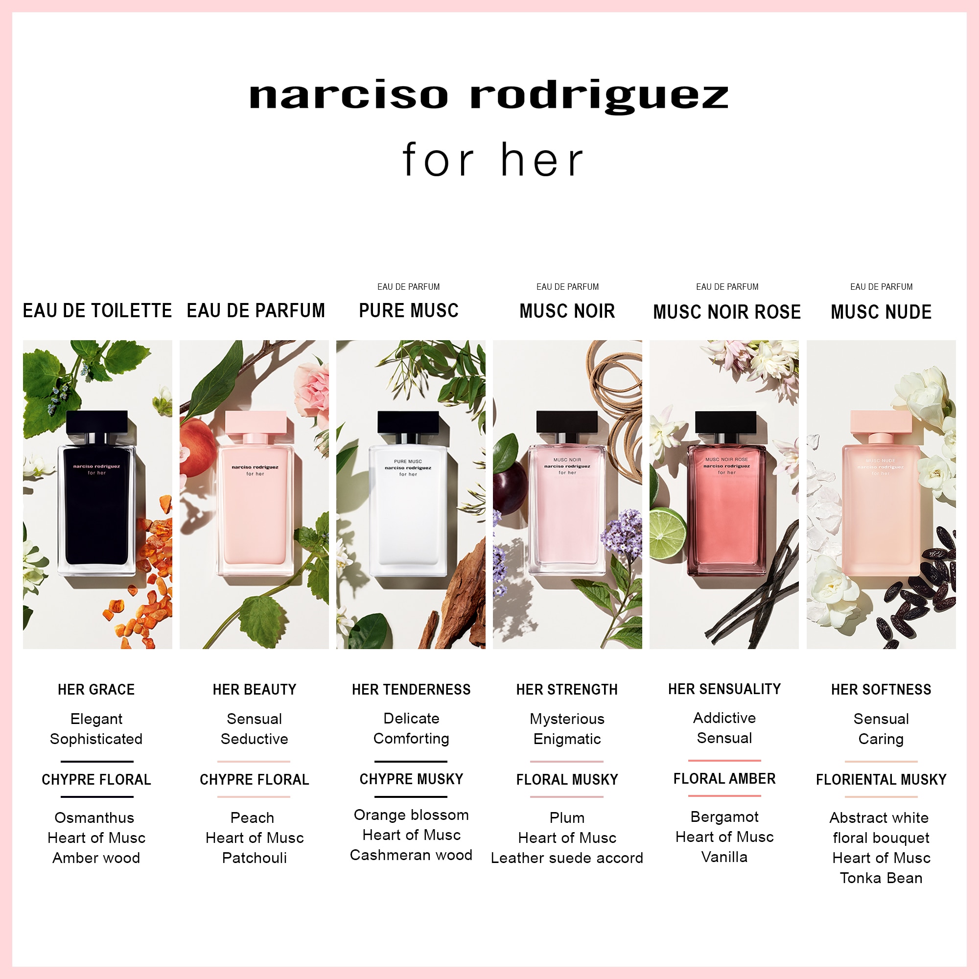 Narciso Rodriguez full range for her