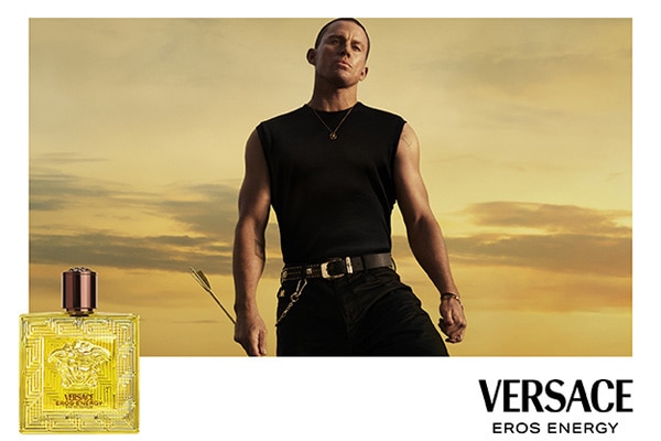 Channing Tatum Versace Model