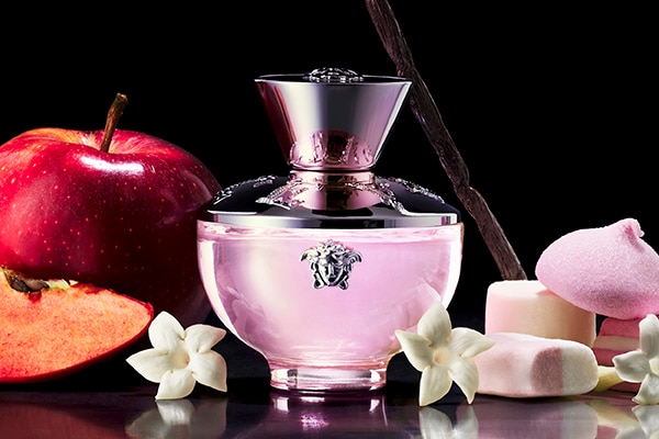 Fame bottle with ingredients