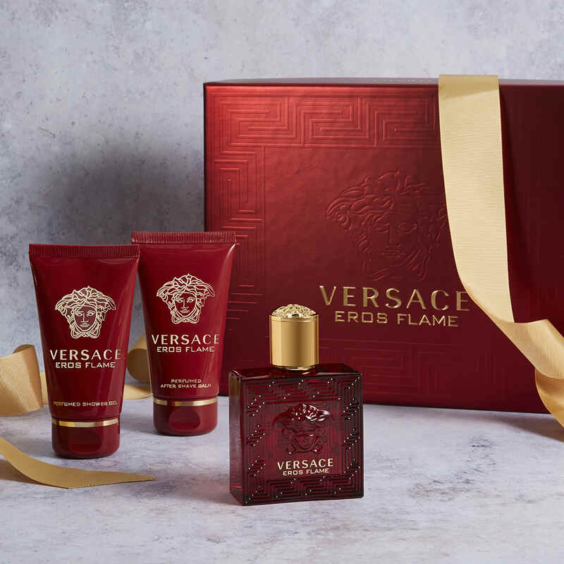 Versace Eros flame gift set