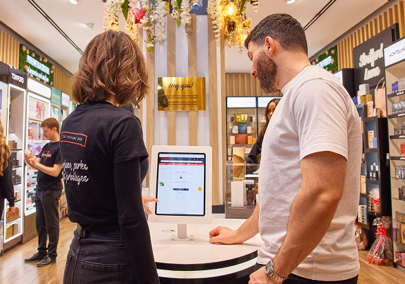 Digital payment systems used in The Perfume Shop stores