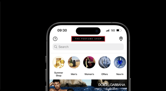 Download the perfume shop app