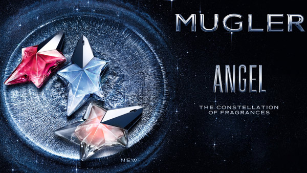 Mugler Angel range of perfumes