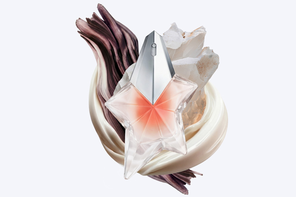 Angel Blush wrapped in key fragrance notes